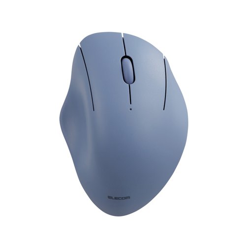 ELECOM ELECOM Shellpha 靜音雙模 3 鍵滑鼠-藍 M