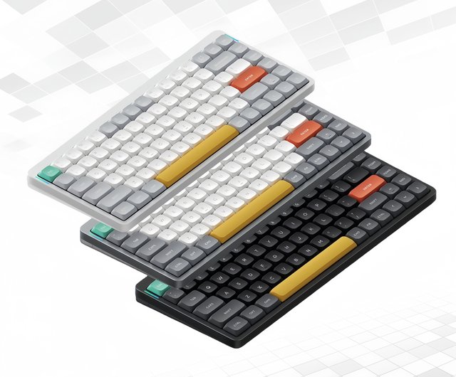 Nuphy Air75 V2 ワイヤレス メカニカル キーボード ローシャフト