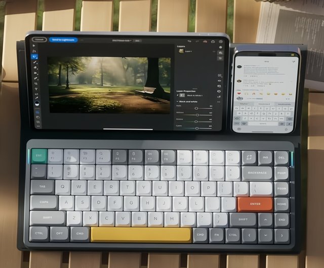 Nuphy Air75 V2 ワイヤレス メカニカル キーボード ローシャフト Nuphy Air75 V2 ワイヤレス メカニカル キーボード ローシャフト