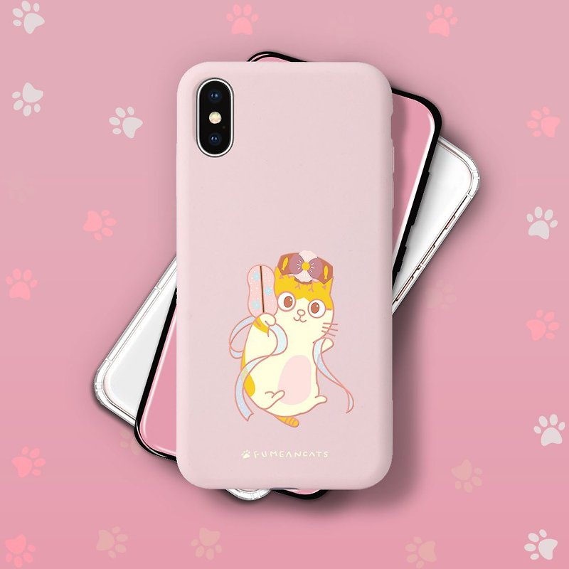 CreASEnse Mobile Phone Case ,Multiple Models Support ,Design and Made in TAIWAN - เคส/ซองมือถือ - ซิลิคอน สึชมพู