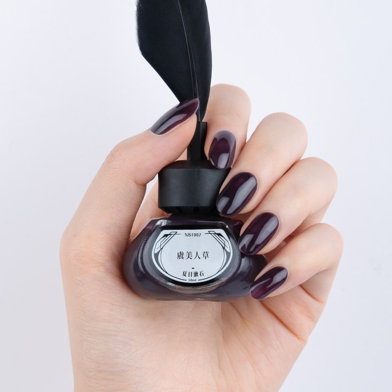 NS1907 虞美人草 - 指甲油/指甲貼 - 其他材質 紫色