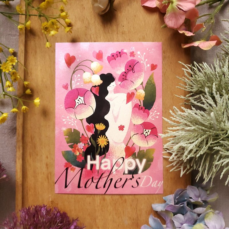 Heart/Blessings/Postcards Mother’s Day Cards - Cards & Postcards - Paper Multicolor