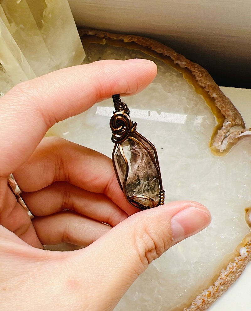 客製化幽靈水晶 - 項鍊 - 其他金屬 