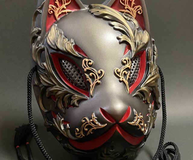 metal fox mask