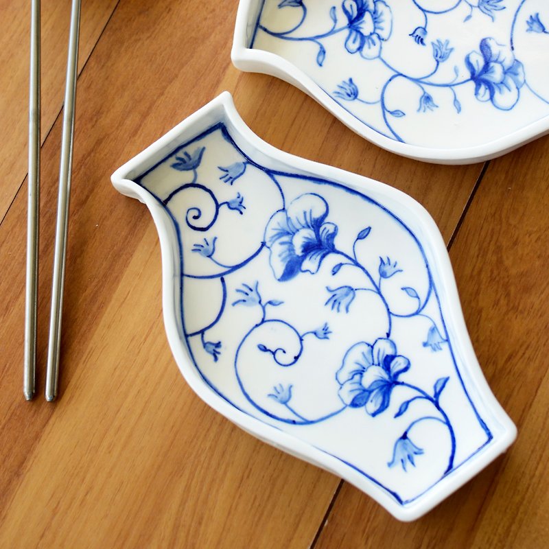Flower shape vase plate - Plates & Trays - Pottery 