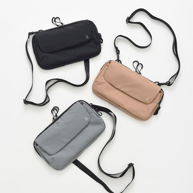 MILESTO TROT lightweight cross-body bag MLS878 - Messenger Bags & Sling Bags - Waterproof Material 