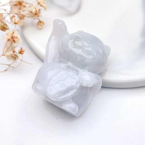 瓔珞珠寶盒 E.L.Jewelry Box 翡翠招財貓 | 天然緬甸A貨翡翠 | 送禮