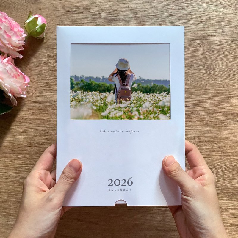 客製化禮物 2026相片桌曆 家人朋友情侶同事 香港台灣日本月曆 - 日曆/月曆/年曆 - 紙 