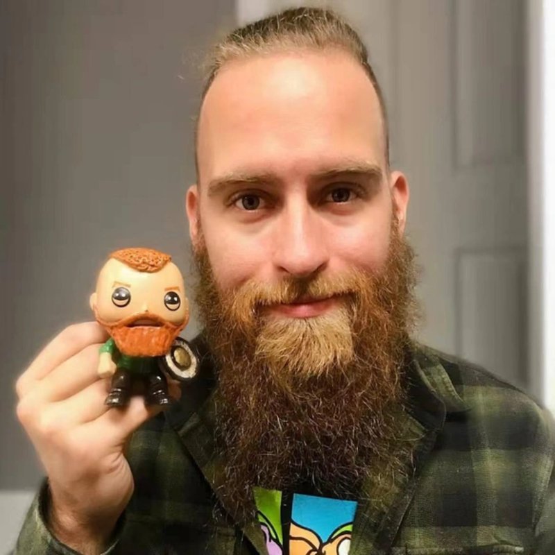 【客製化3D人像公仔】訂製手工Funko Pop男生朋友老公生日禮物 - 公仔/玩偶 - 黏土 多色