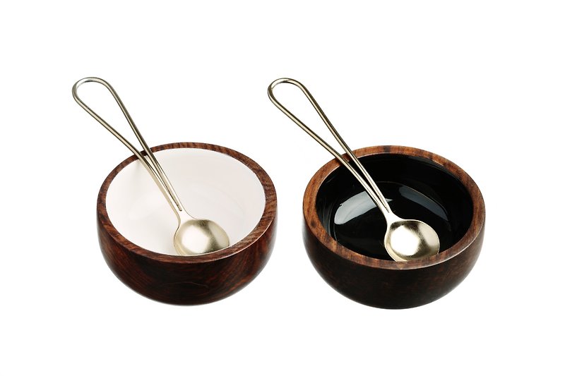【UK】Sheesham Wood Condiment Set  - The Just Slate Company - Bowls - Other Materials 