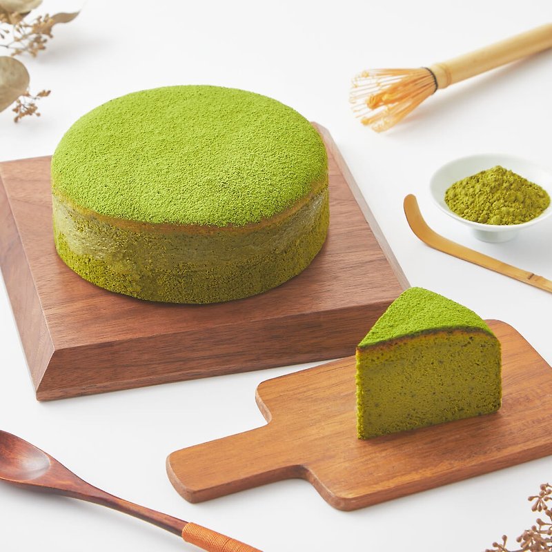 Linen Linen Cake - 6" Cake - เค้กและของหวาน - อาหารสด สีเขียว