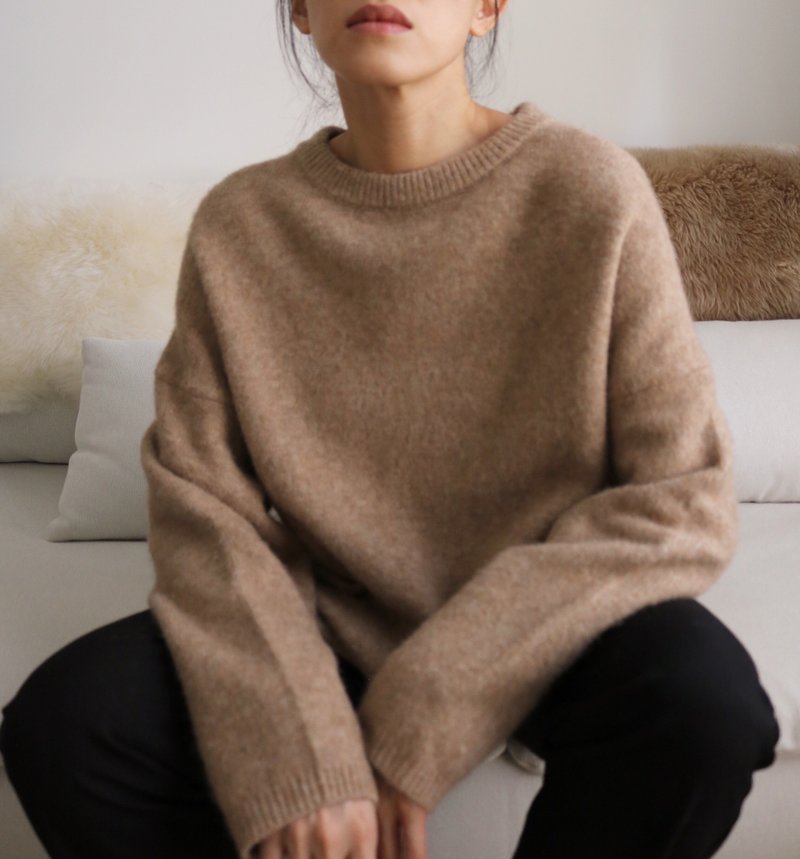 Millie Sweater Limited Cashmere Drop Shoulder Light Sweater - สเวตเตอร์ผู้หญิง - ขนแกะ 