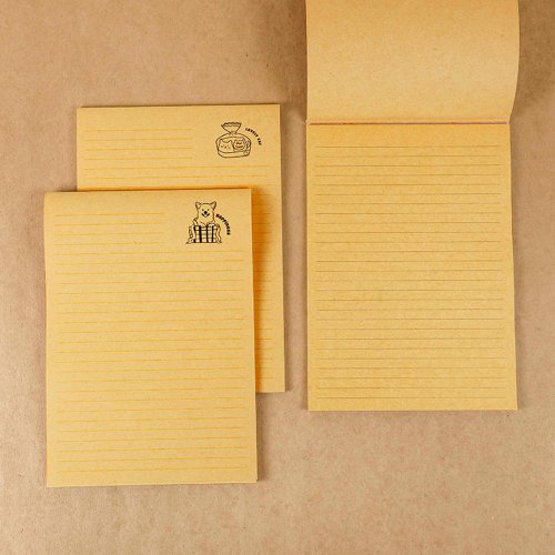 珠友文化 Chuyu Culture Chuyu 牛皮信紙本(直式)/可撕式便條本/插畫記事本/手寫留言信箋