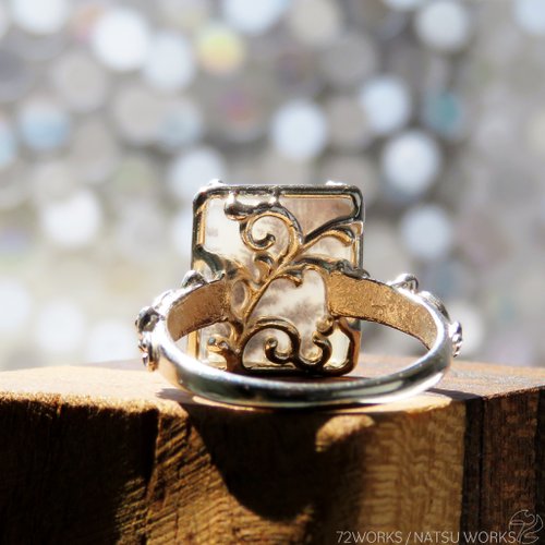 デンドリティック アゲートリング / Dendritic Agate Ring d-