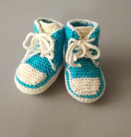 Knitting for kids Knitting pattern for baby booties, 0-3, 3-6, 6-9, 9-12 months, pdf instruction i