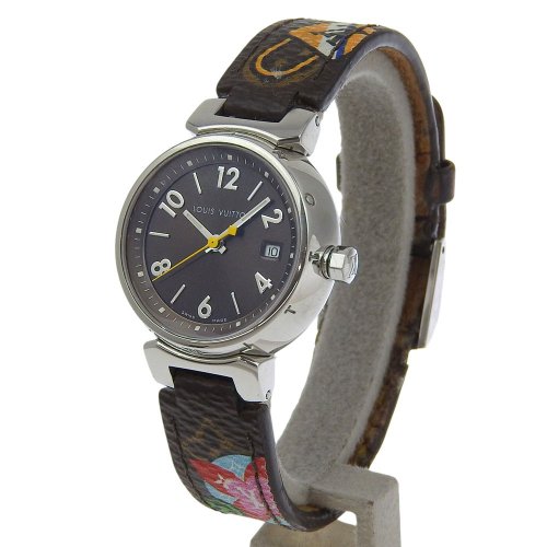 日本直送】ルイ・ヴィトン LOUIS VUITTON タンブール 腕時計 Q1211