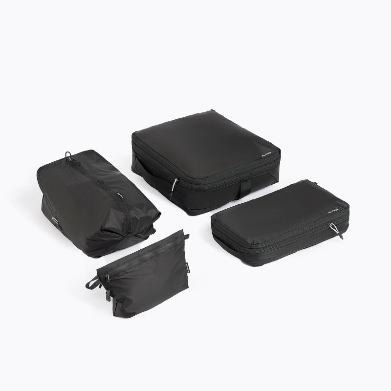 NextPacker 超輕旅行壓縮G4套裝 用於全類型旅行 UL系列 - 行李箱/旅行袋 - 尼龍 黑色