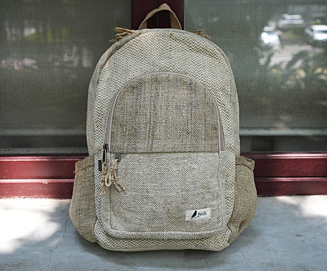 HIMALAYAN MATERIAL 麻リュック バックパック ナチュラル