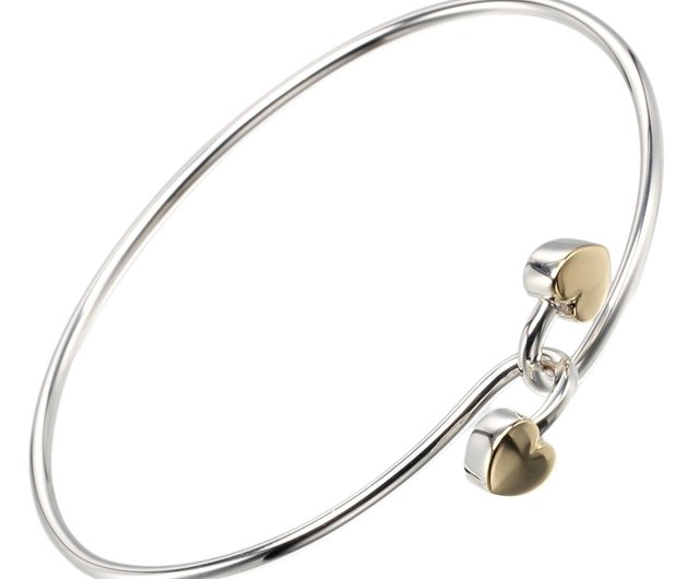 ティファニー ダブルハートブレスレット　silver925 日本直送】ティファニー TIFFANY&Co. ダブルハート ブレスレット