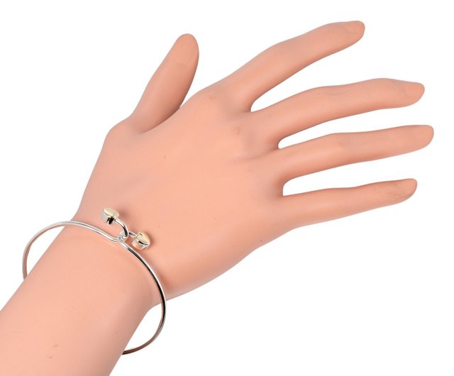 ティファニー ダブルハートブレスレット　silver925 日本直送】ティファニー TIFFANY&Co. ダブルハート ブレスレット