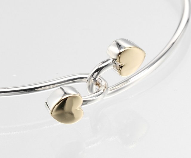 ティファニー ダブルハートブレスレット　silver925 日本直送】ティファニー TIFFANY&Co. ダブルハート ブレスレット