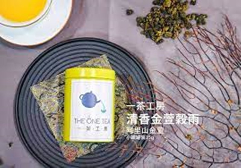 穀雨烏龍/阿里山金萱小鐵罐裝15g - 茶葉/茶包/水果茶 - 新鮮食材 綠色