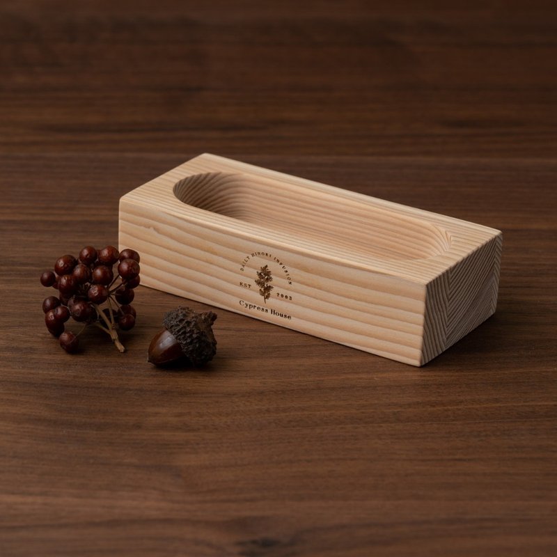 U-shaped diffuser wood and essential oil storage rack-single product - น้ำหอม - ไม้ สีนำ้ตาล