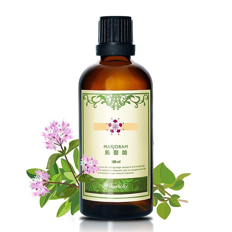 [Herbal True Feelings] Marjoram (Universal Essential Oil 100ml) (P4018463) - น้ำหอม - พืช/ดอกไม้ สีเขียว