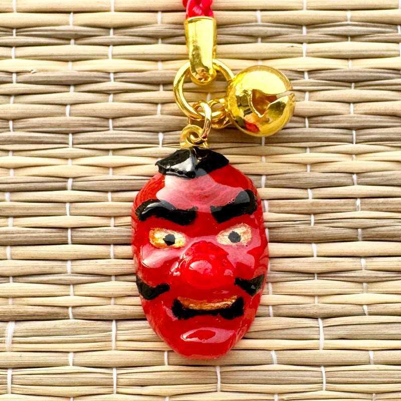 接單製作　天狗面具　日式鑰匙扣 - 鑰匙圈/鑰匙包 - 樹脂 