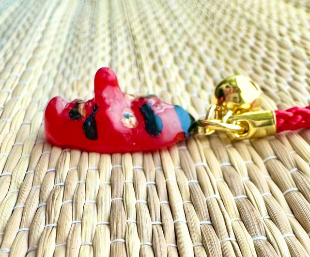【匿名配送】(限定品)うきよゑもん_天狗金魚 受注制作 天狗面 キーホルダー 面屋 - ショップ 池波屋｜日本の金魚