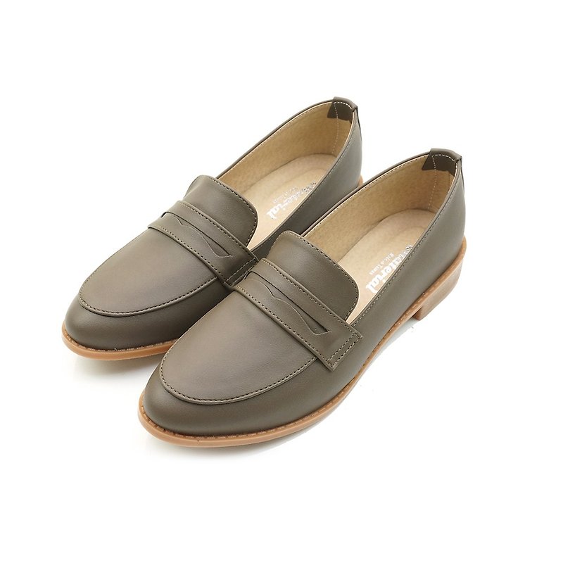 樂福鞋 加大尺碼經典橫帶紳士鞋  TG52822 - 女款牛津鞋 - 其他材質 