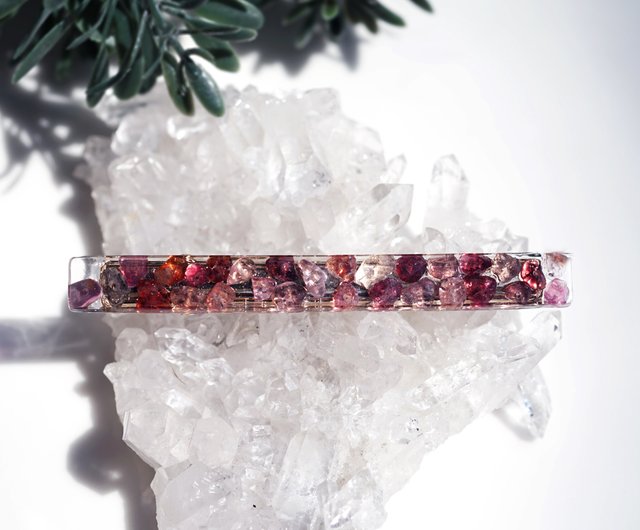 Fine Jeweled Spinel Hair Clip Margot - Shop lipattijewelry Hair