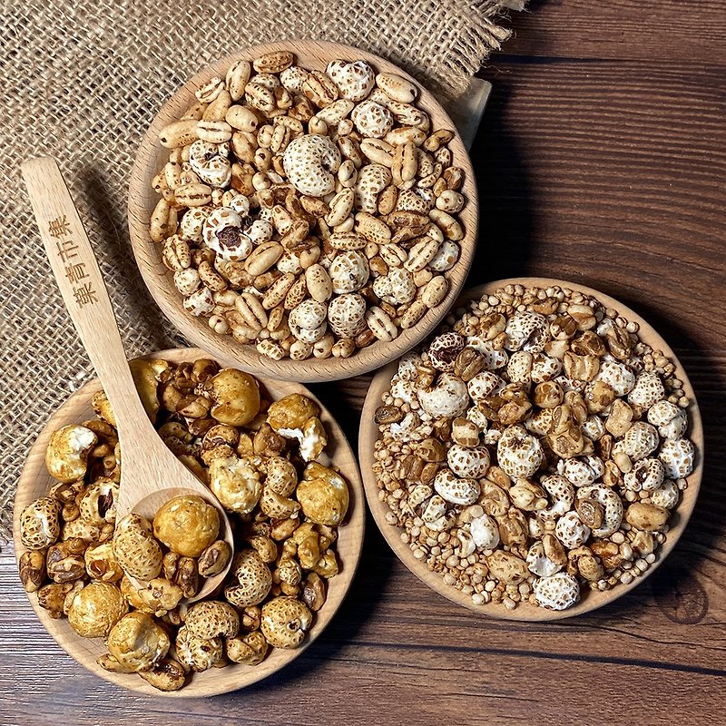 [Fruit Green Market] Popped Grains, Popped Coix Seeds, Popped Brown Wheat, Popped Corn, Popped Kernel Wheat - Oatmeal/Cereal - Other Materials 