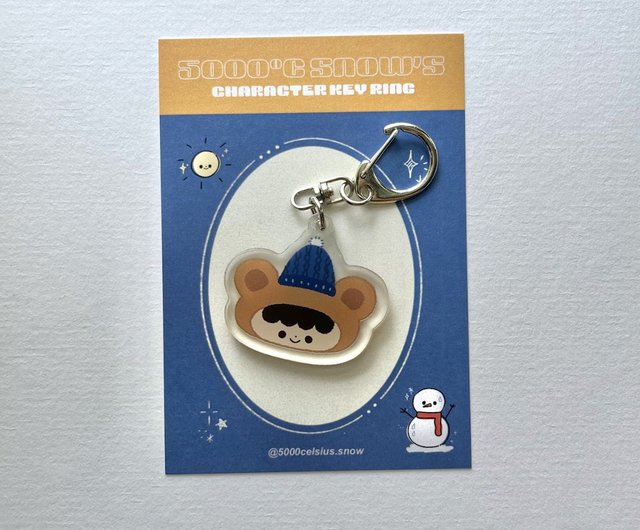 雪解け日替わりキャラクターシリーズ】アクリルキーホルダー 全8種