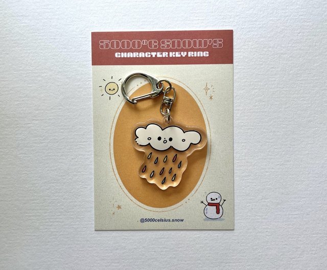 雪解け日替わりキャラクターシリーズ】アクリルキーホルダー 全8種