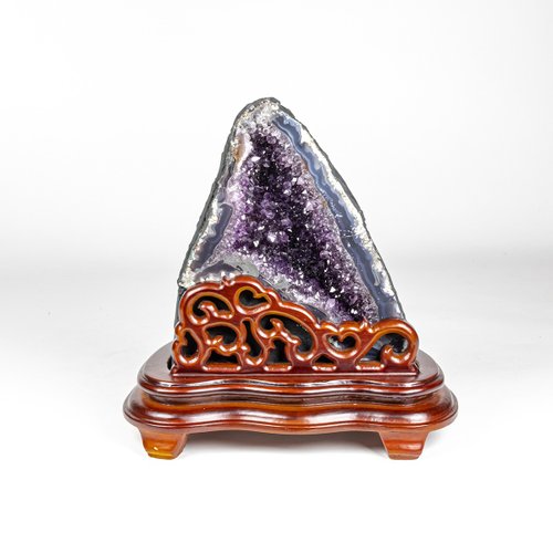 石之王 King Stones - 水晶天然石飾品、原礦 ESP 巴西小紫晶洞 192400