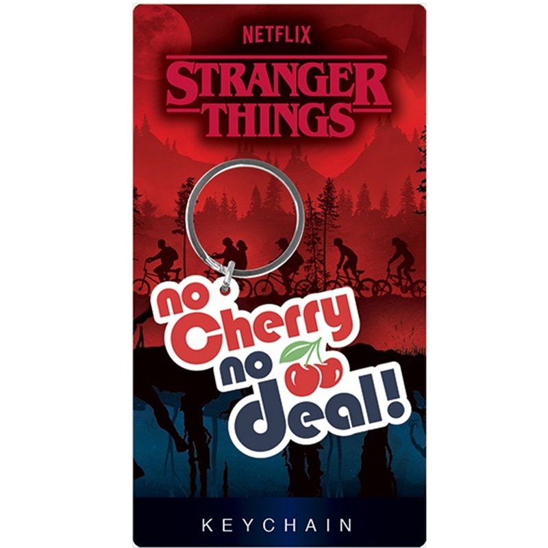 【怪奇物語】Stranger Things (No Cherry No Deal) 鑰匙圈 - 鑰匙圈/鑰匙包 - 其他金屬 多色