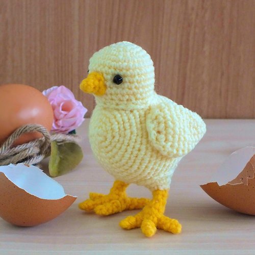 cozy-day-diary (PDF) Baby Chick Amigurumi Crochet Pattern