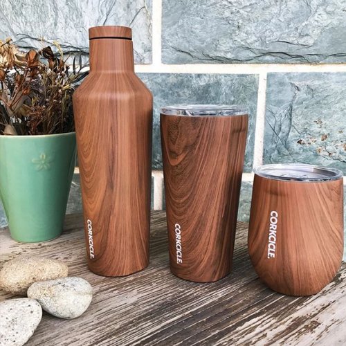CORKCICLE ウッドシリーズ 三層真空広口カップ 470ml