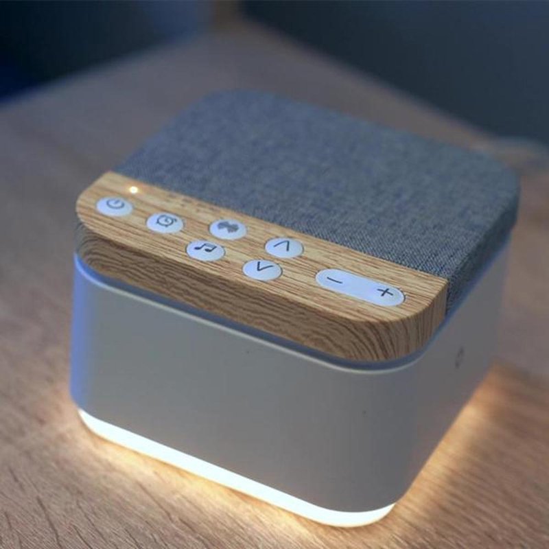 【夏季良品】ZZZ SOL 輕便可調光式小夜燈 (白噪音與自然音撥放) - 燈具/燈飾 - 其他材質 白色