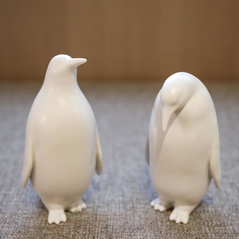 OCEAN Ceramic Animal [Penguin] | Home | Home Decoration | Arrangement | Ornaments | Decoration | - Items for Display - Pottery White