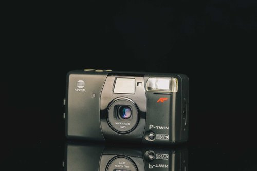MINOLTA P-TWIN コンパクトフィルムカメラ MINOLTA P-TWIN | YAMAGEN CAMERA | カメラのヤマゲン