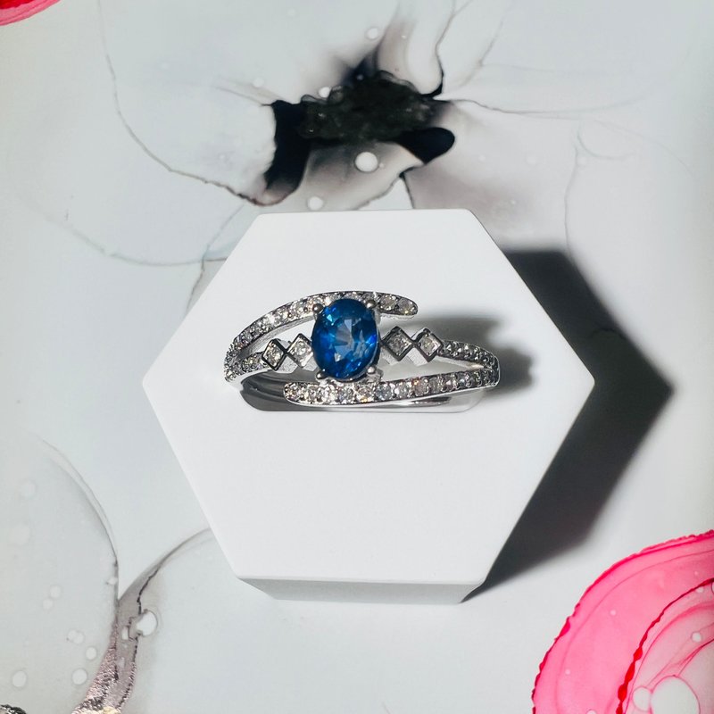 sapphire ring - General Rings - Crystal Blue