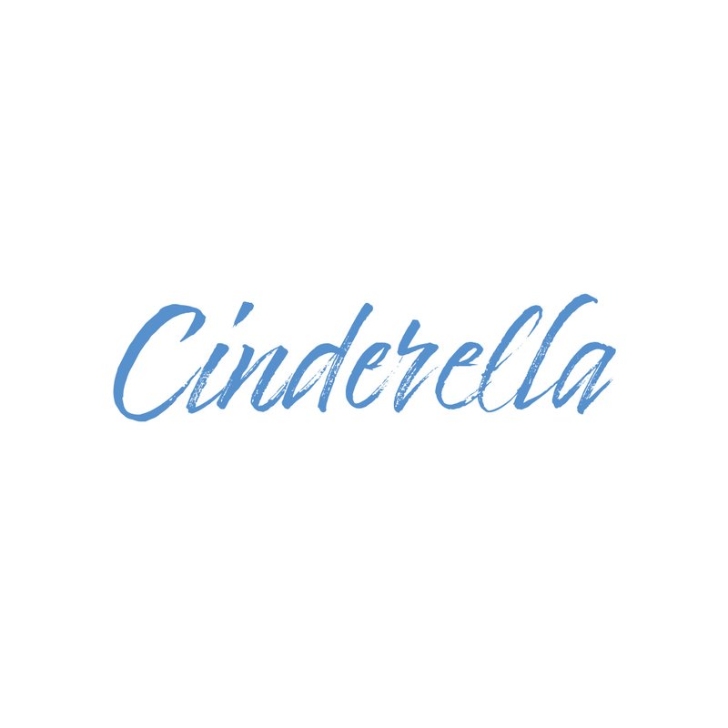 Cinderella (신데렐라) Set pack - 貼紙 - 紙 
