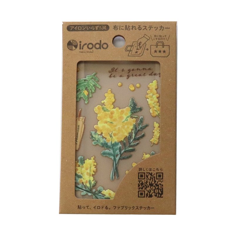 [irodo] Mimosa (non-iron fabric transfer sticker) - สติกเกอร์ - วัสดุอื่นๆ หลากหลายสี