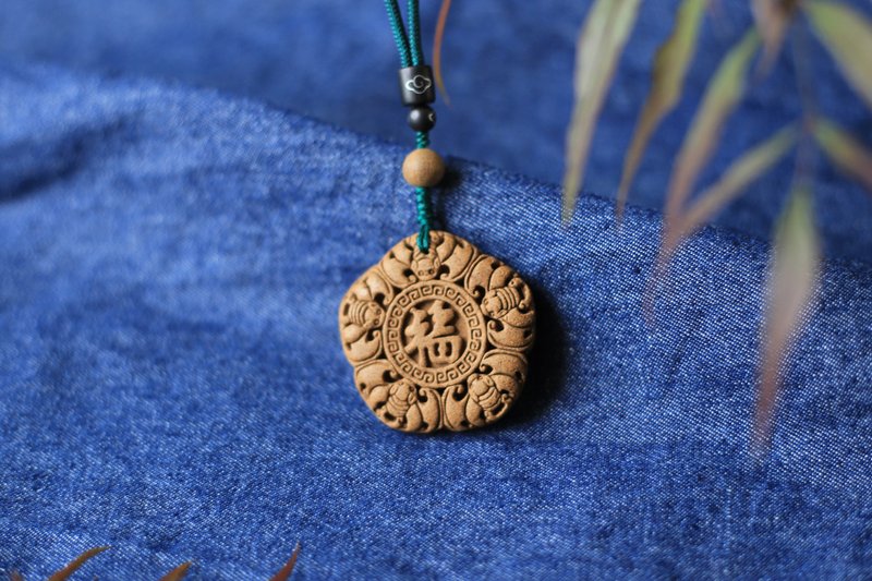 壹染指香品 | 五福臨門 | 天然和合香 | 清賞雅玩 香身安命 - 吊飾/掛飾 - 植物．花 