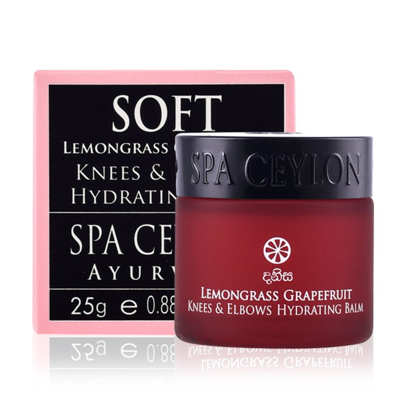 SPA CEYLON | Lemongrass Grapefruit Knee Elbow Moisturizing Oil Balm 25g - น้ำหอม - น้ำมันหอม สึชมพู