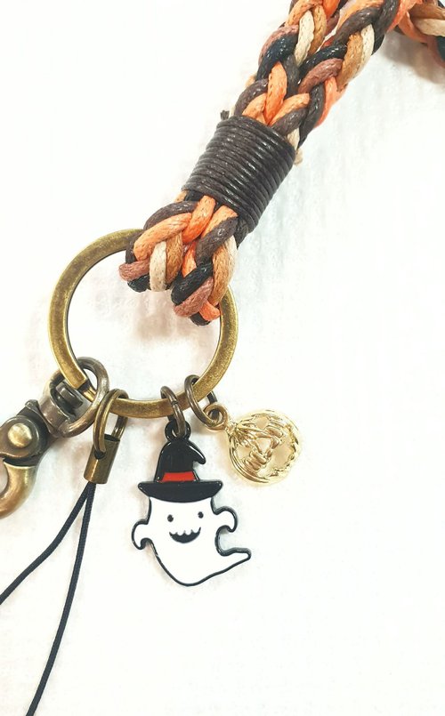Paris。Le Bonheun Handmade Paris*Le Bonheun。萬聖節系列。巫靈編織鑰匙圈