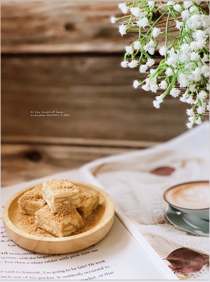 Peanut Snow Q Cake - Handmade Cookies - Fresh Ingredients 