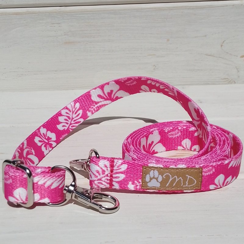 Hibiscus Pink Phone Cross Body Adjustable Strap / Made in Japan - 手機掛繩/背帶 - 防水材質 粉紅色